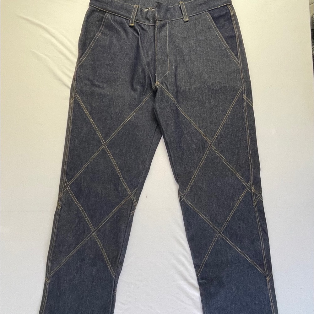 16oz Gold Rush Quilted Denim